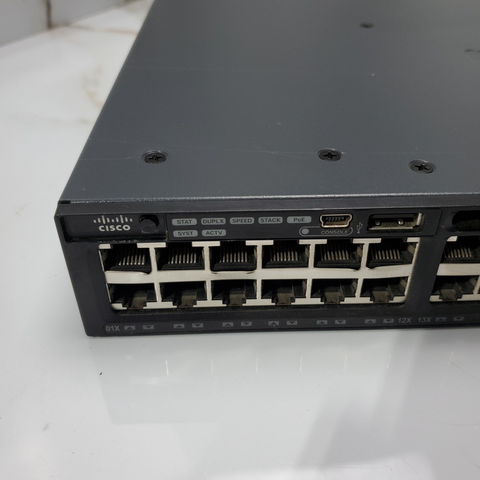 (Lot of 6) Cisco WSC365048FWDS 48 Port FPoE 2X10G Gigabit Switch2