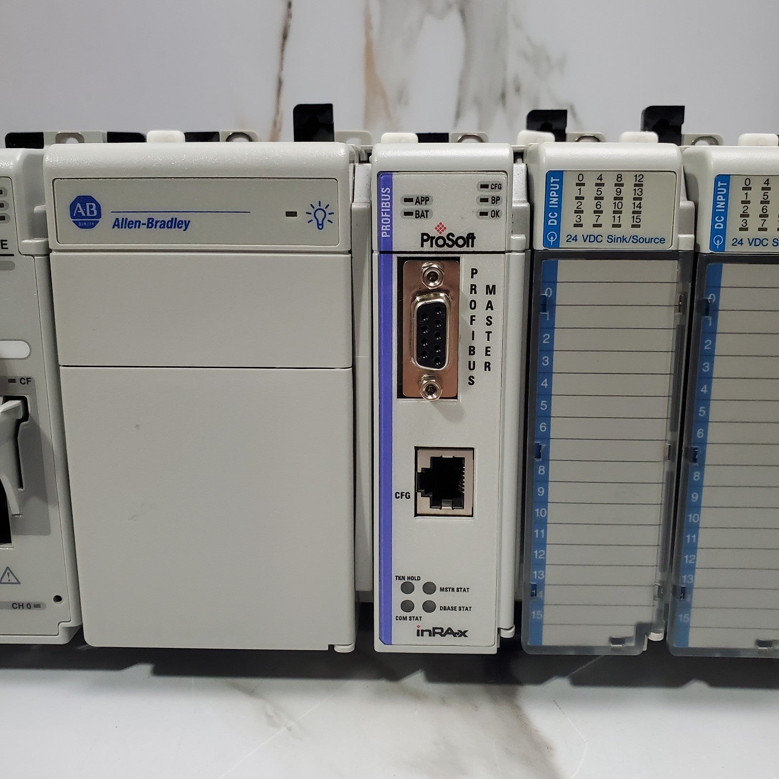 Allen Bradley CompactLogix L32E Bundle W/Keys | ProSoft Comm Module & DC Modules5