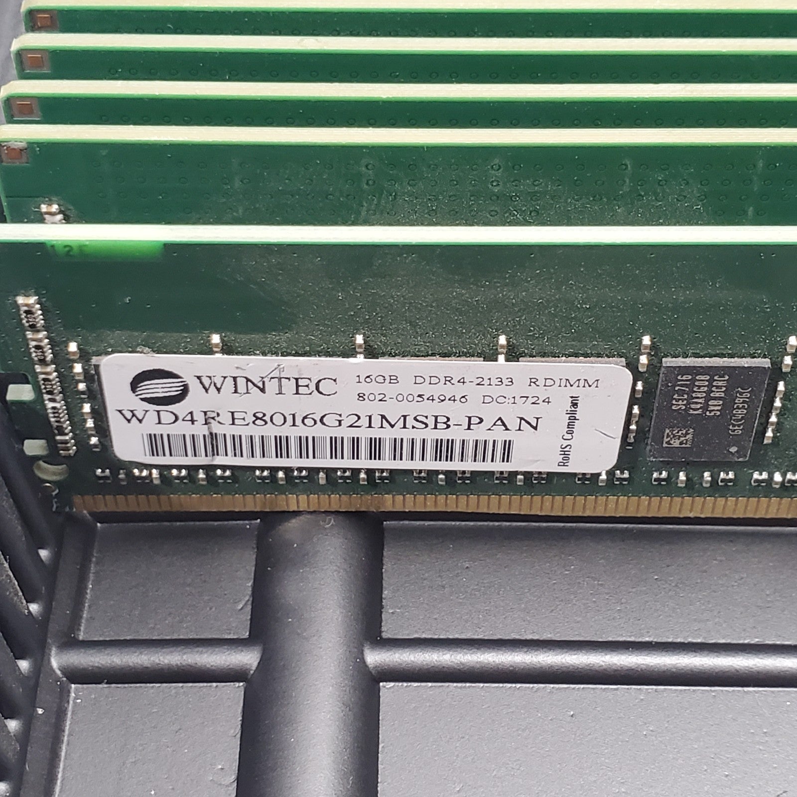(Lot of 27) Assorted DDR4 ECC RDIMM 16GB RAM Modules  Mix Brand & Speeds1