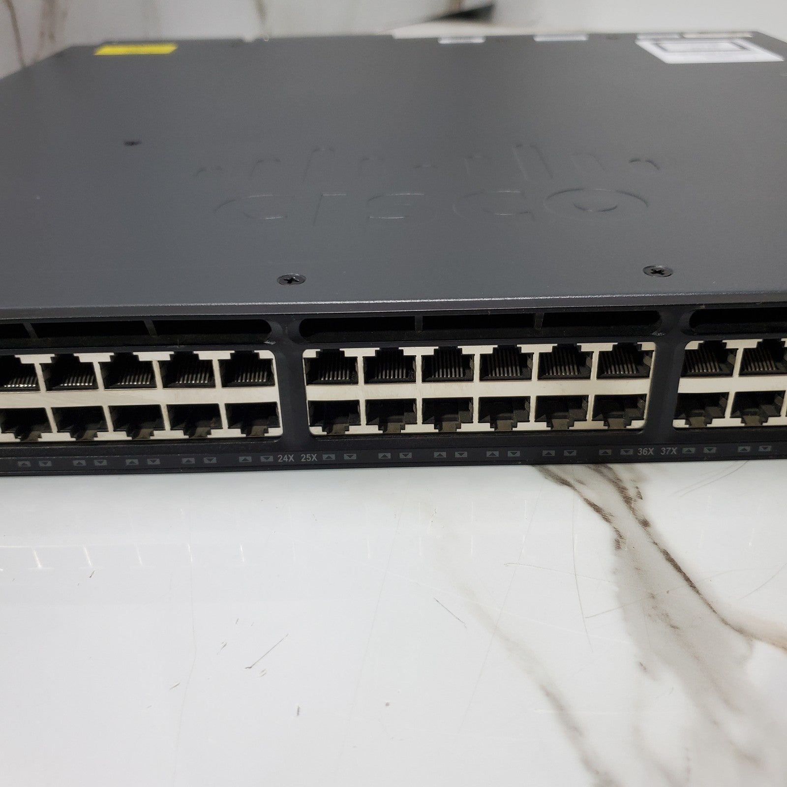 (Lot of 6) Cisco WSC365048FWDS 48 Port FPoE 2X10G Gigabit Switch3